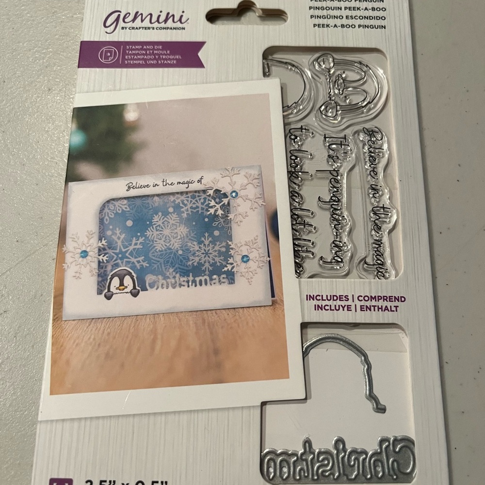 Gemini Christmas Craft Dies